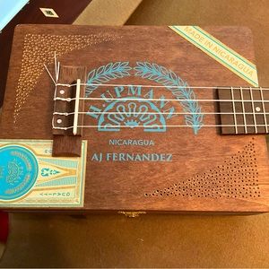 One of a kind custom made Cigar Box Ukulele